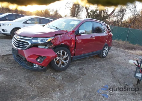 2018 Chevrolet Equinox Premier z USA, uszkodzony, nr VIN 3GNAXMEV4JS540142